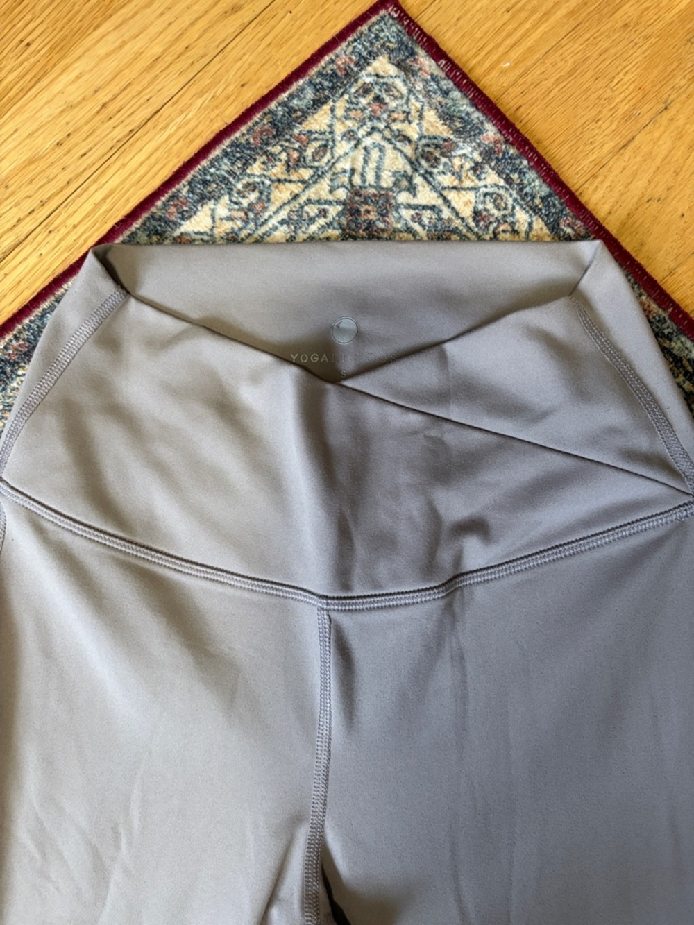 Yogalicious Taupe High-Waist Flare Yoga Pants - Picture 3 of 4